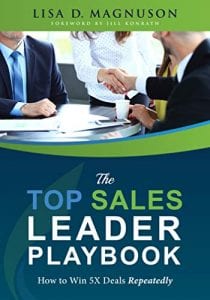 The TOP Sales Leader Playbook by Lisa Magnuson